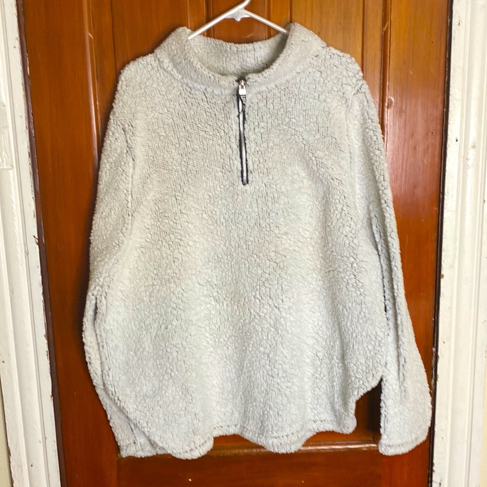 Bobbie Brooks Black and White Sherpa